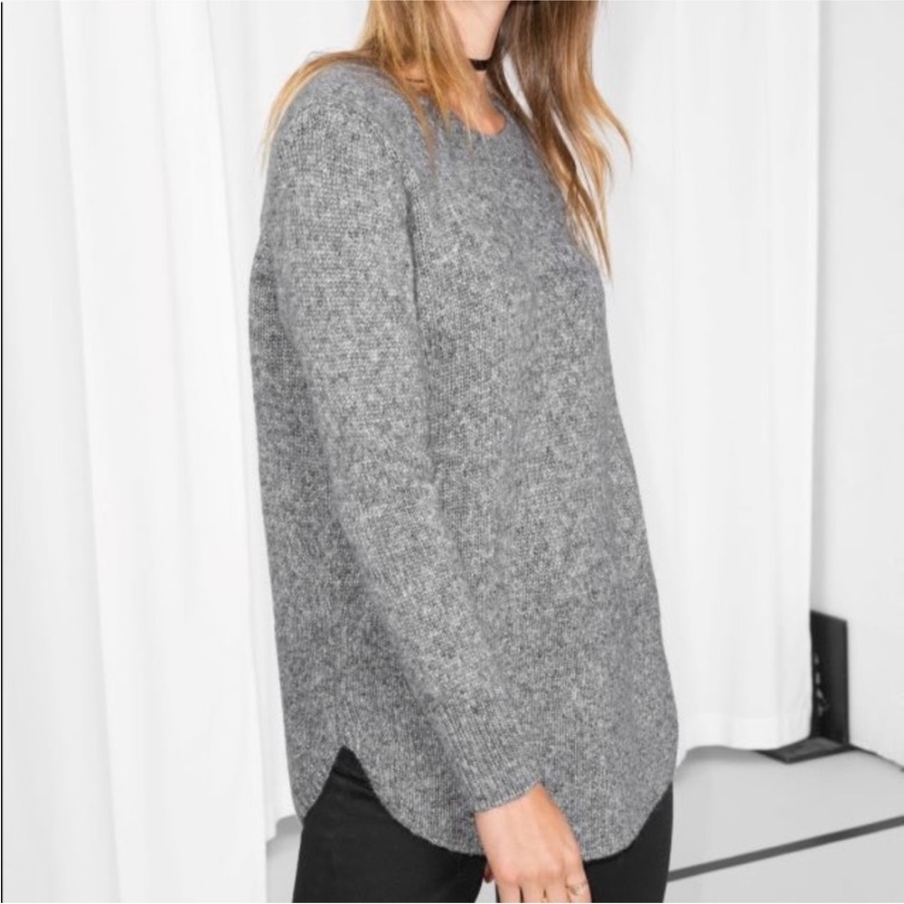 Stockholm Atelier& other stories Gray sweater